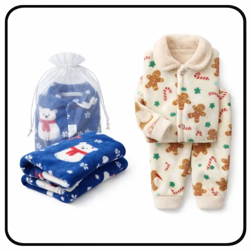 pijamas de polar para niños en AliExpress México