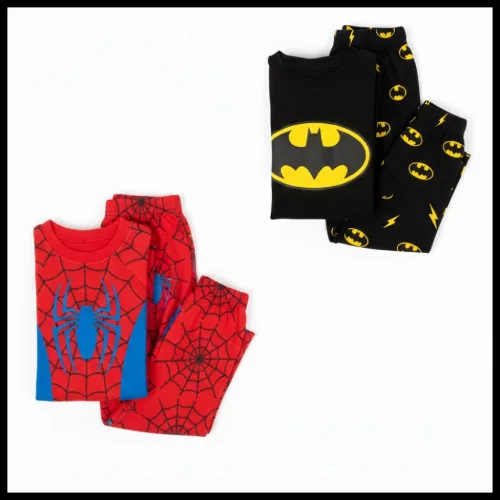 pijamas de spiderman y batman para niños en AliExpress México