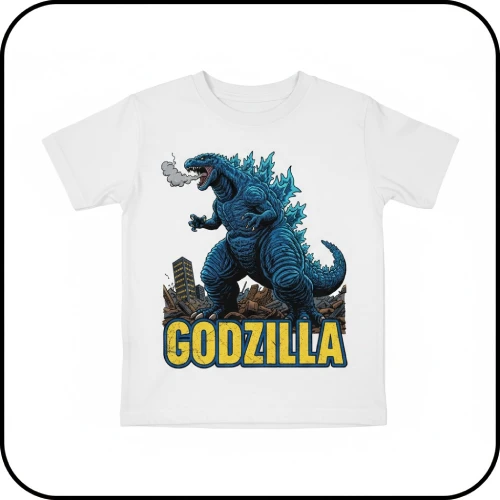 playera de godzilla para niños en AliExpress México