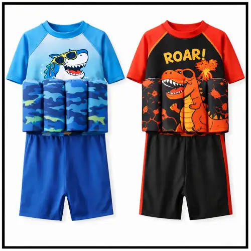 Traje de baño flotantes con salvavidas en AliExpress México