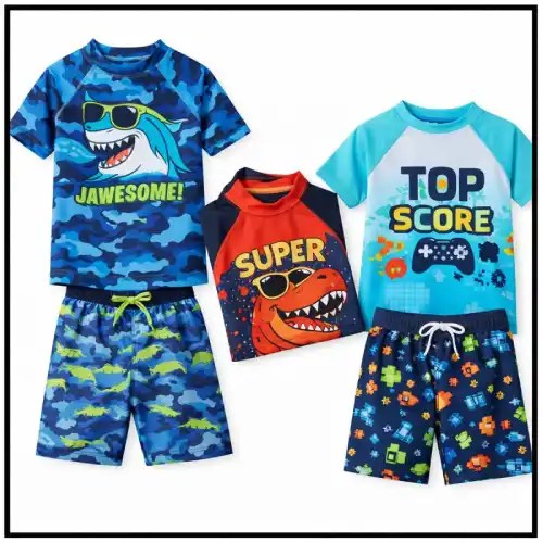 Trajes de Baño de 2 piezas para niños en AliExpress México