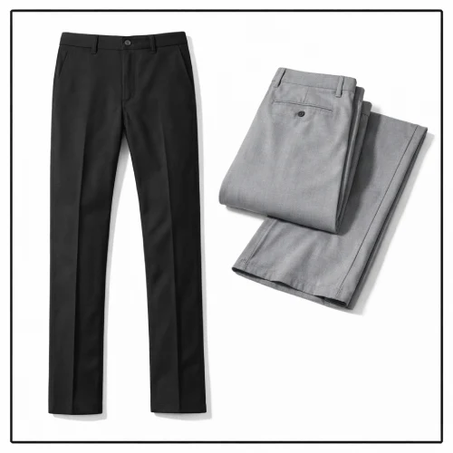 Pantalón negro y gris para hombre en AliExpress México