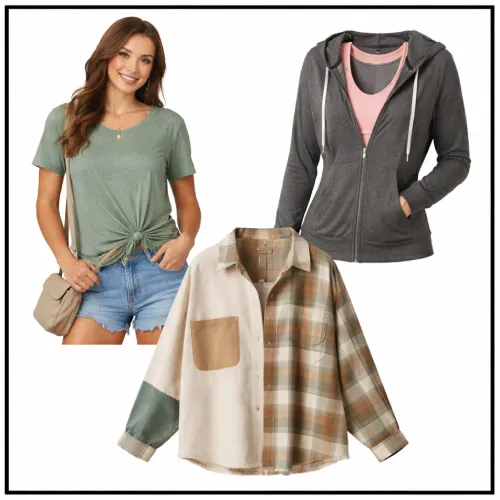 Blusas casuales, deportivas y oversize en AliExpress México