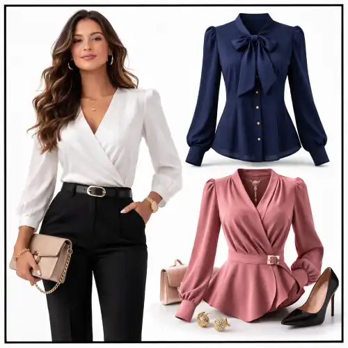 Blusas formales y de vestir para mujer en AliExpress México