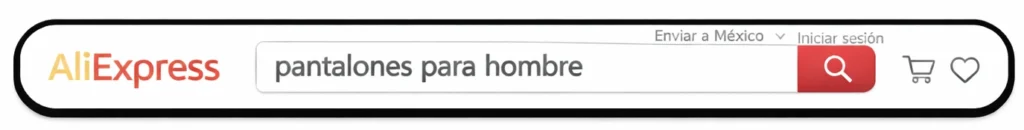 buscar pantalones para hombre en AliExpress México