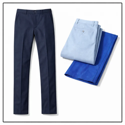 pantalón azul para hombre en AliExpress México