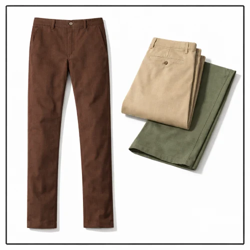 pantalón café, caqui y verde olivo para hombre en AliExpress México