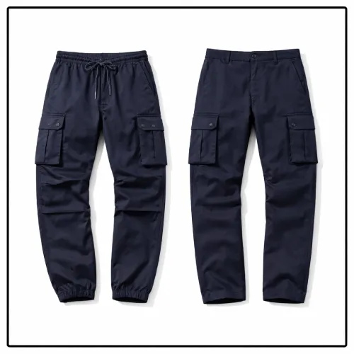 Pantalón cargo azul marino hombre en AliExpress México