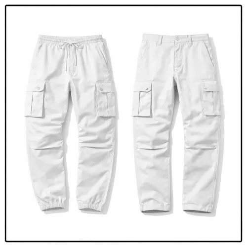 Pantalón cargo blanco en AliExpress México