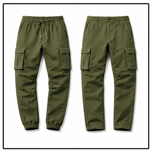 Pantalón cargo verde militar hombre en AliExpress México