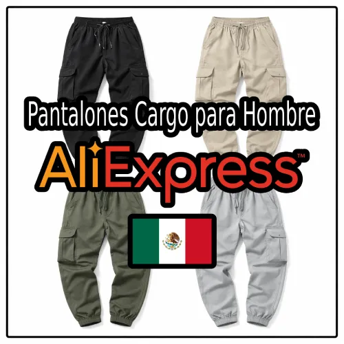 Pantalones Cargo para Hombre en AliExpress México