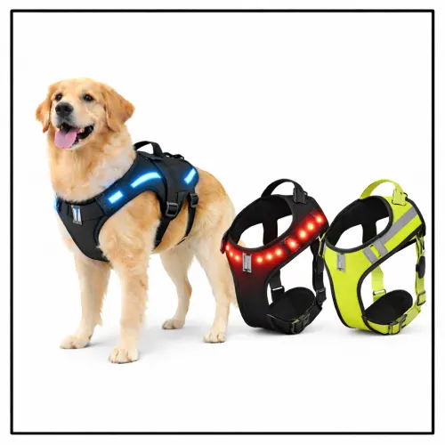Arnés LED y arnés de seguridad para perros en AliExpress México