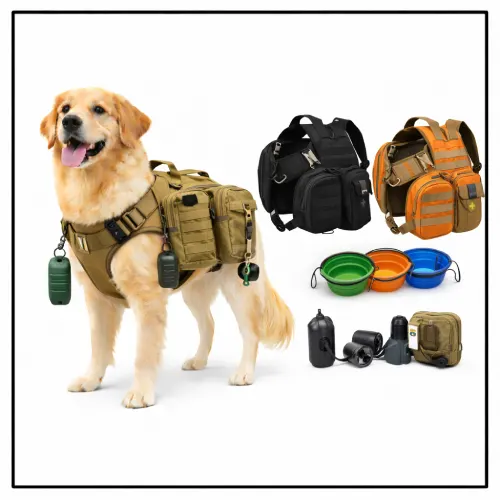 Arnés con mochila, bolsillos y accesorios en AliExpress México