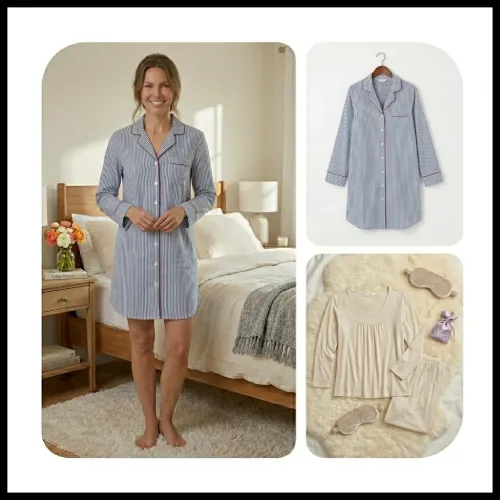 Pijama camisón, batola y pijamas de vestido para mujer en AliExpress México