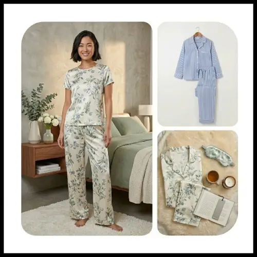 Pantalón de pijama mujer y pijamas completas para mujer en AliExpress México