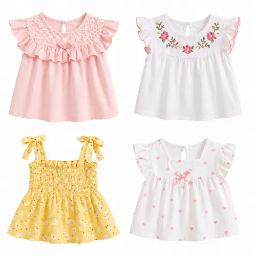 Blusas para bebés y niñas pequeñas en AliExpress México