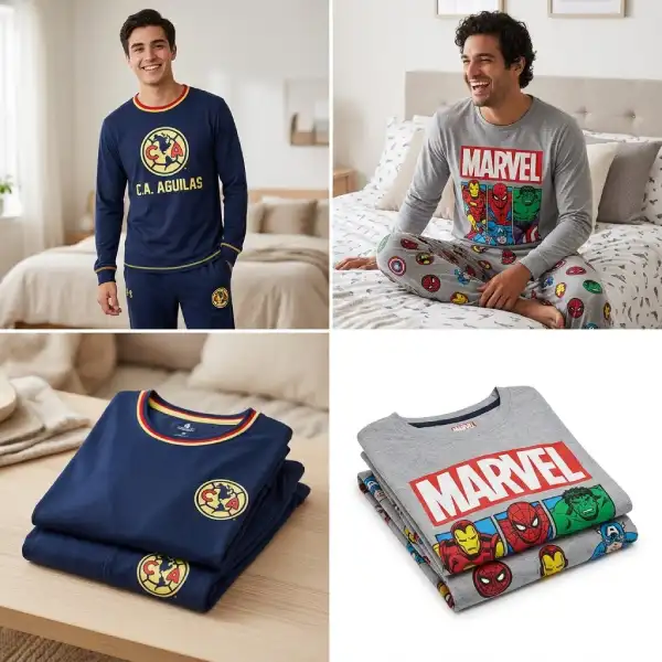 Pijamas del América para hombre y pijama Marvel hombre en AliExpress México