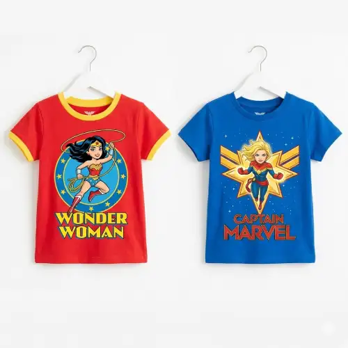 playera mujer maravilla niña en AliExpress México
