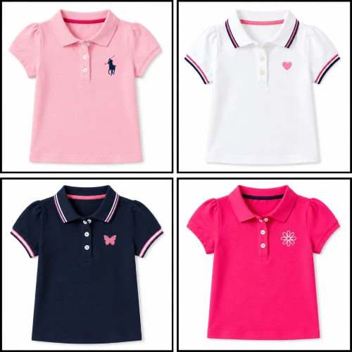 Playeras polo para niñas en AliExpress México