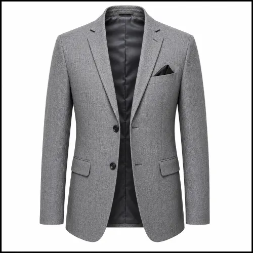 Saco gris para hombre en AliExpress México