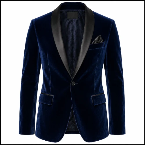 Saco de terciopelo para hombre en AliExpress México